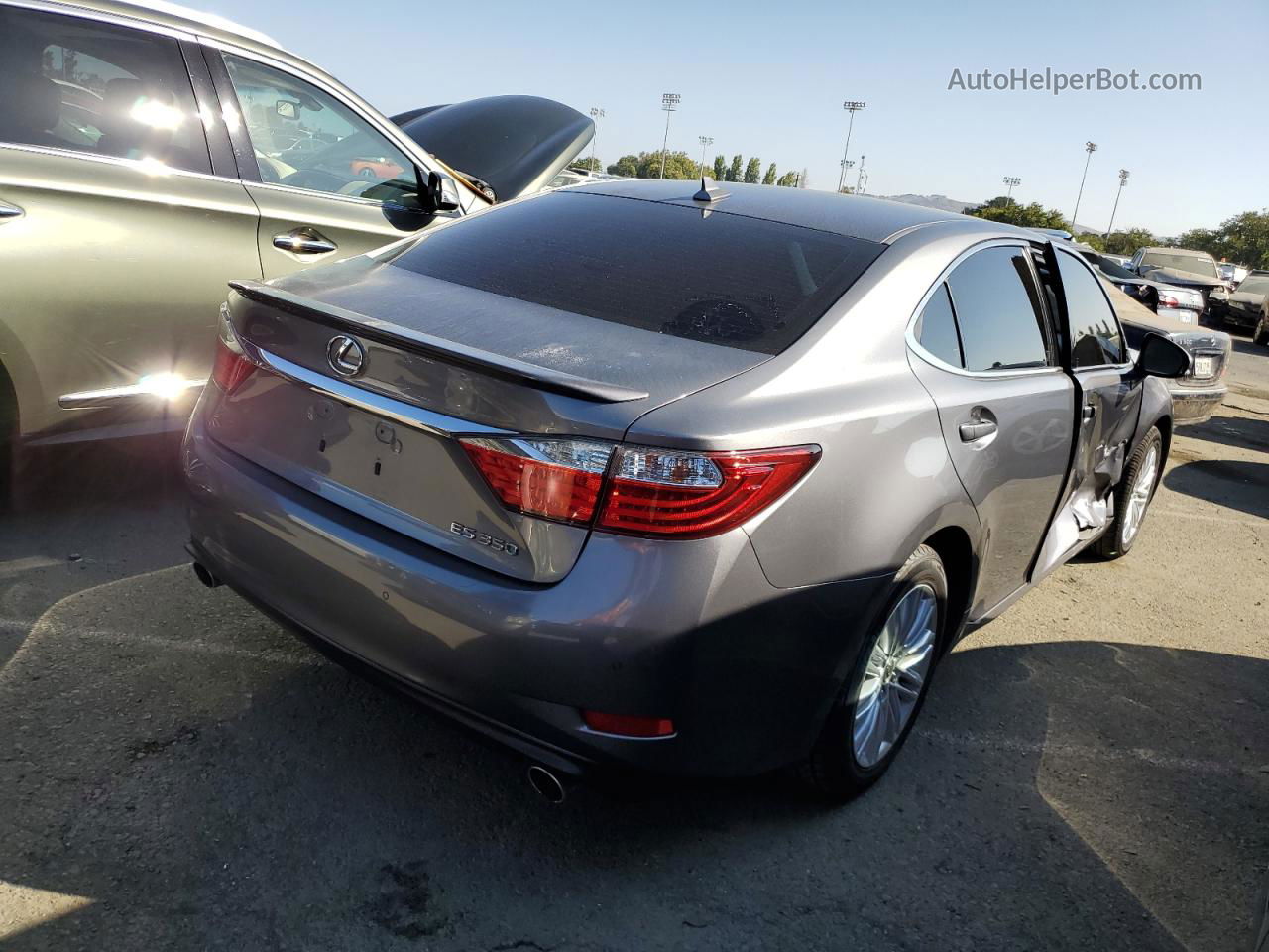 2014 Lexus Es 350 Charcoal vin: JTHBK1GG9E2113046