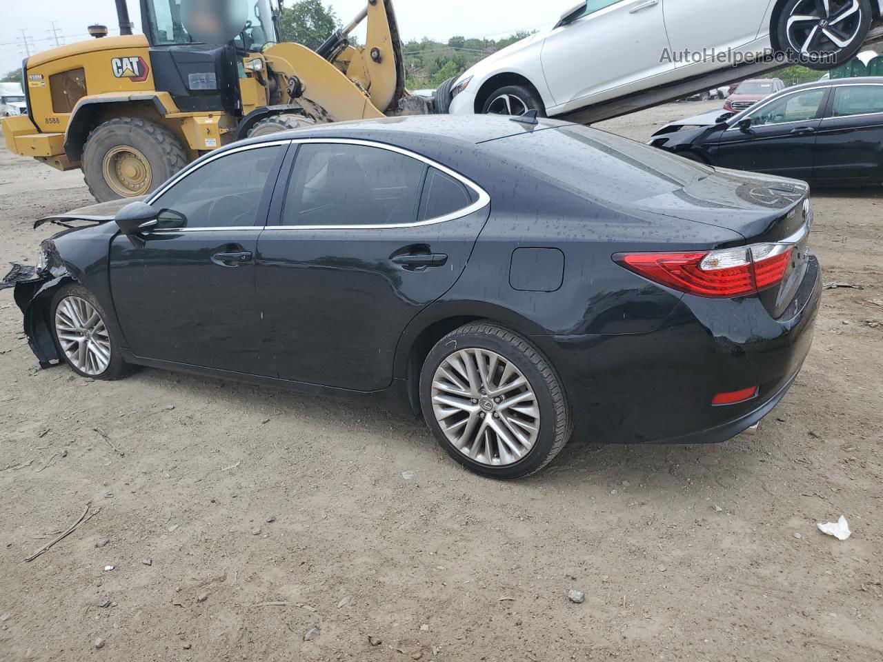 2014 Lexus Es 350 Black vin: JTHBK1GG9E2137752