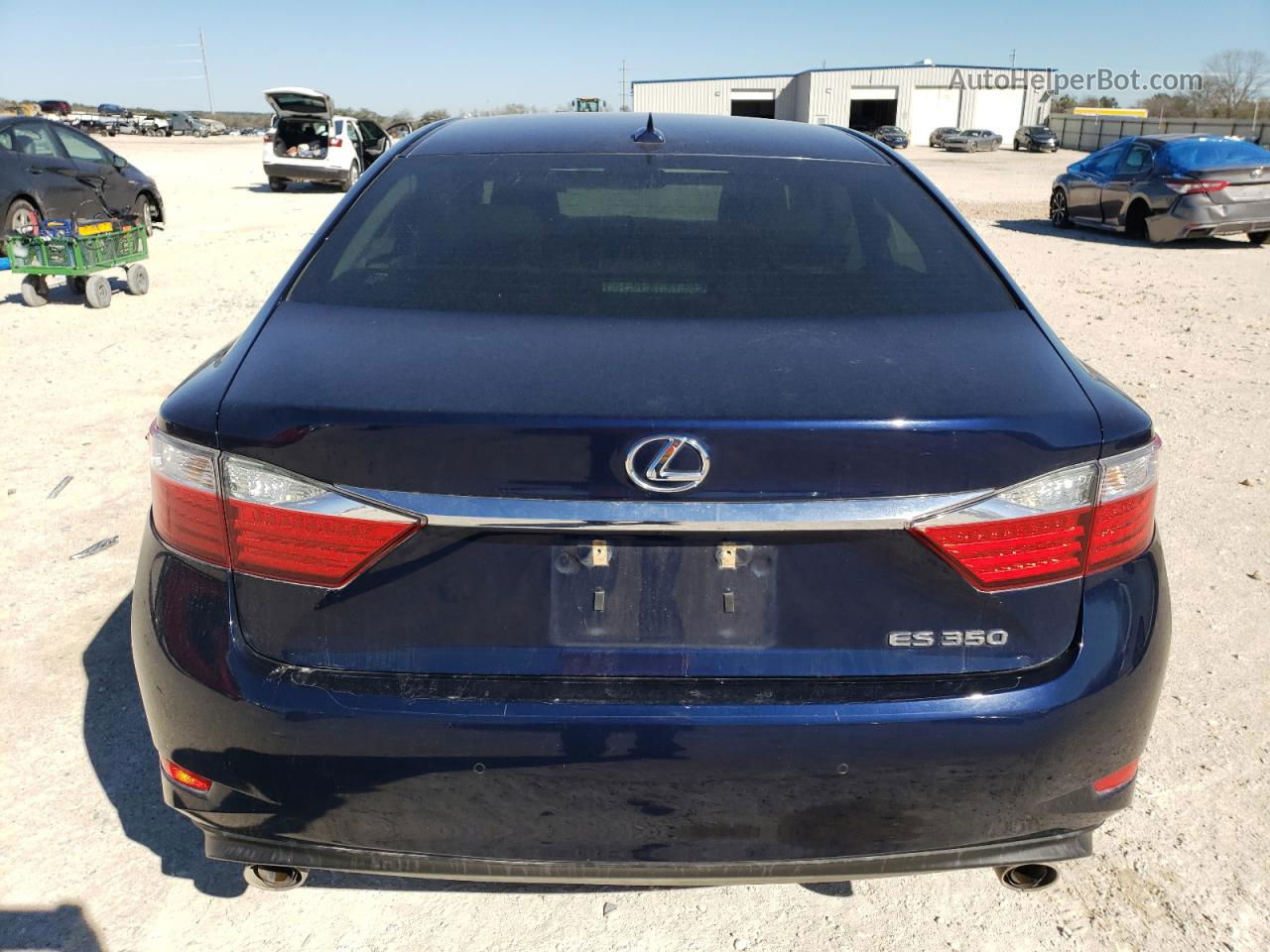 2014 Lexus Es 350 Blue vin: JTHBK1GG9E2137878