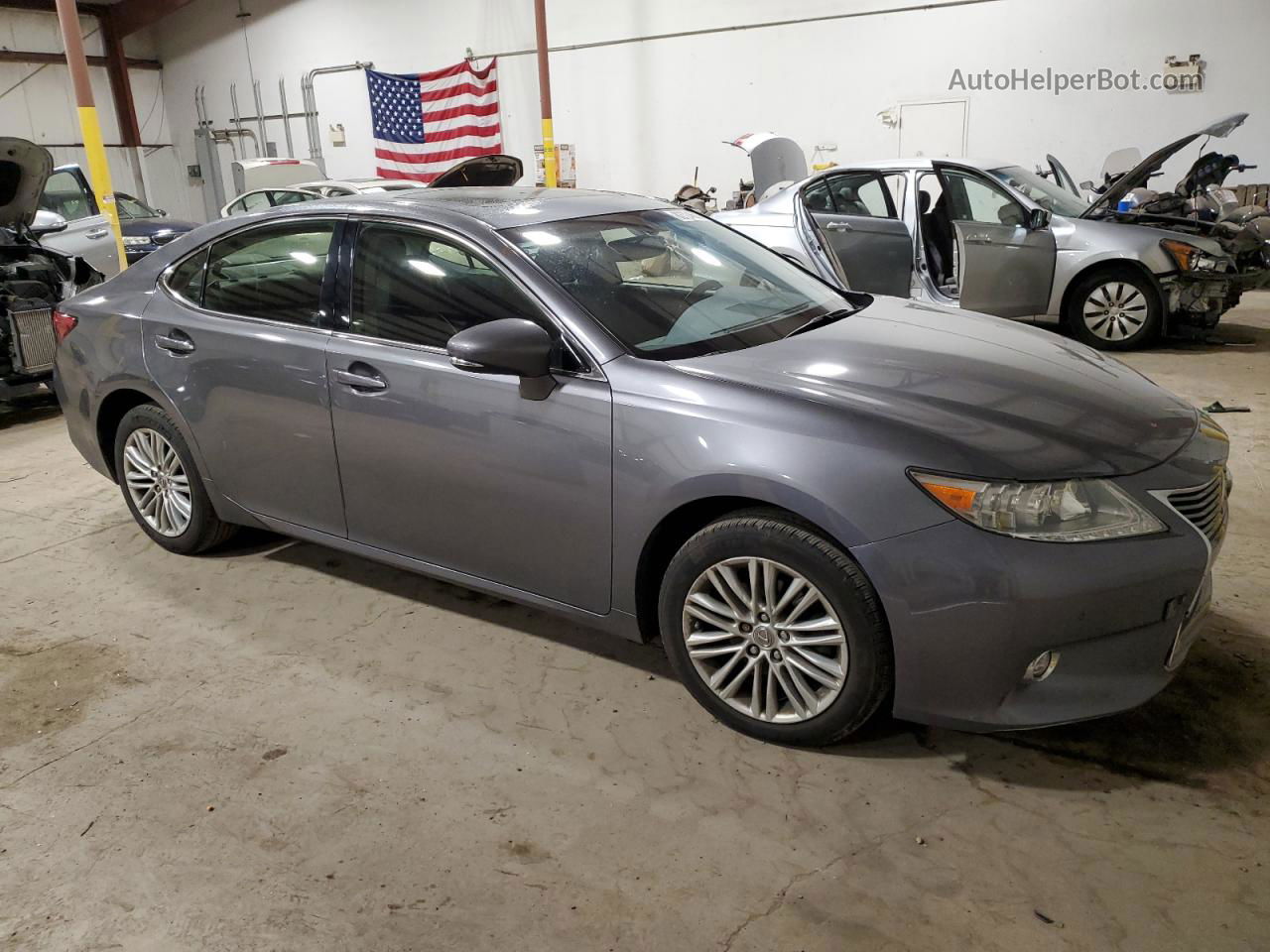 2014 Lexus Es 350 Gray vin: JTHBK1GG9E2140425