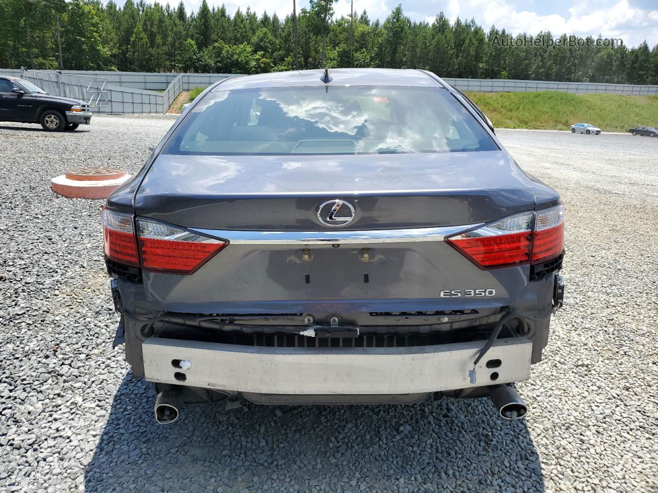 2015 Lexus Es 350 Серый vin: JTHBK1GG9F2156450