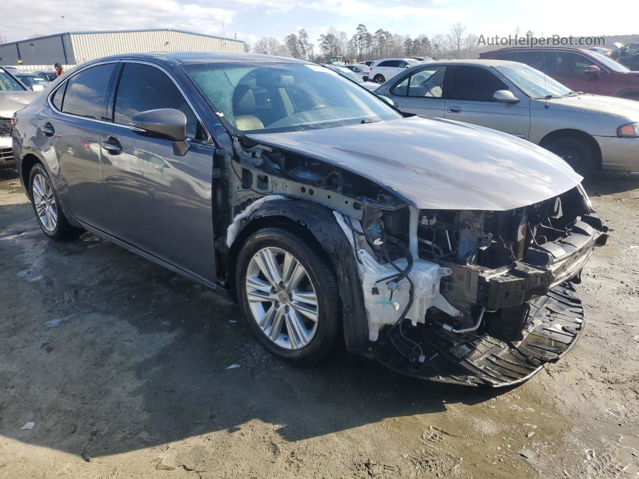 2015 Lexus Es 350 Silver vin: JTHBK1GG9F2166587