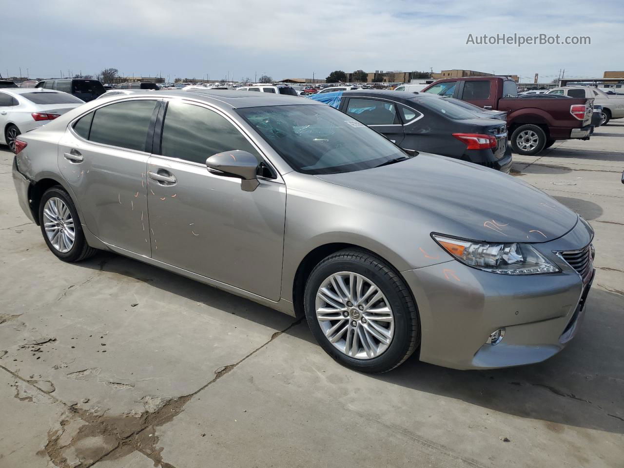 2015 Lexus Es 350 Gray vin: JTHBK1GG9F2169408