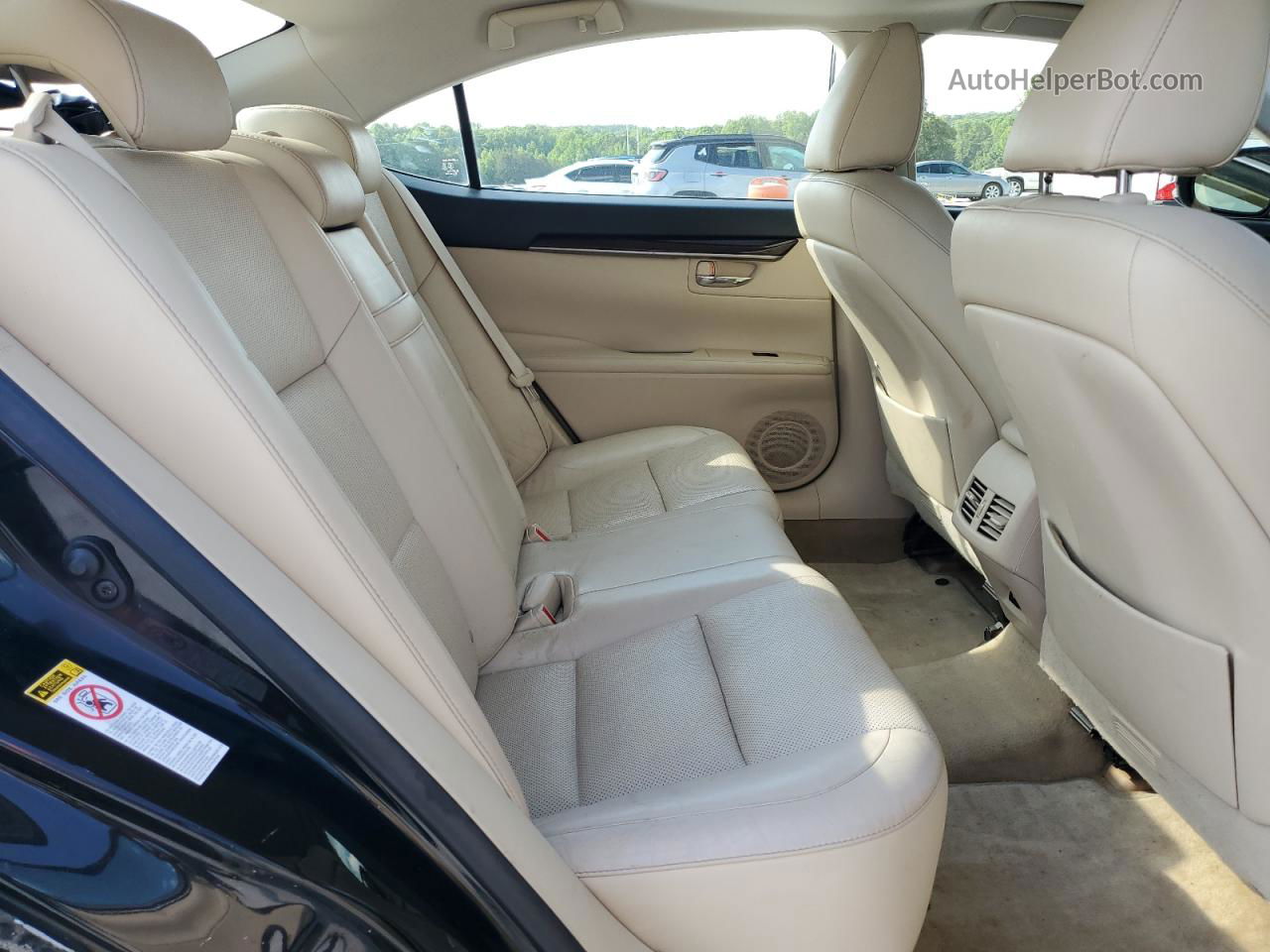 2015 Lexus Es 350 Black vin: JTHBK1GG9F2174477