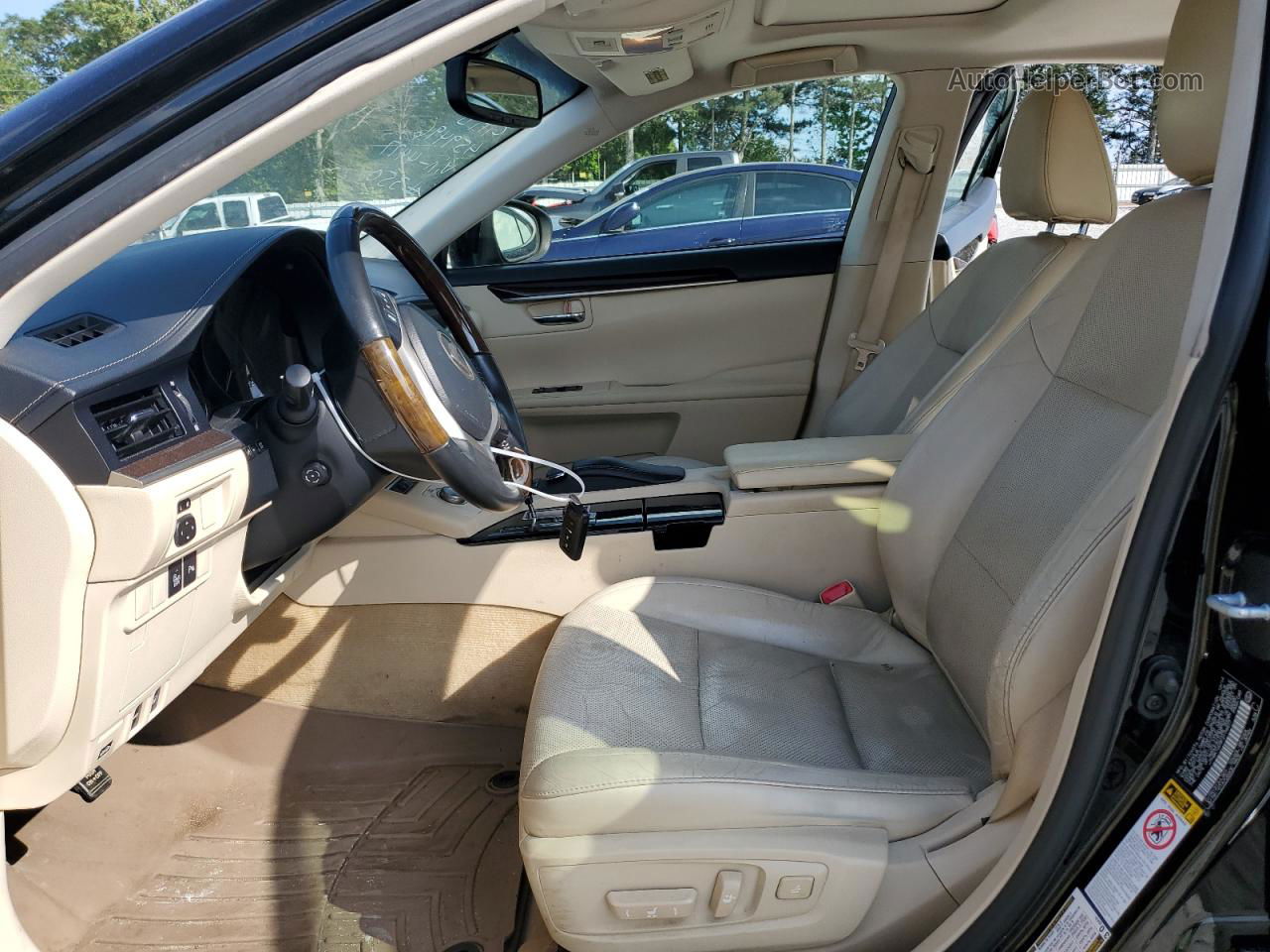 2015 Lexus Es 350 Black vin: JTHBK1GG9F2174477