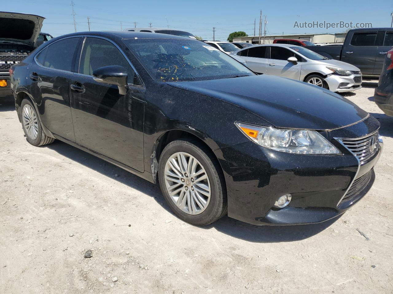 2015 Lexus Es 350 Black vin: JTHBK1GG9F2175208