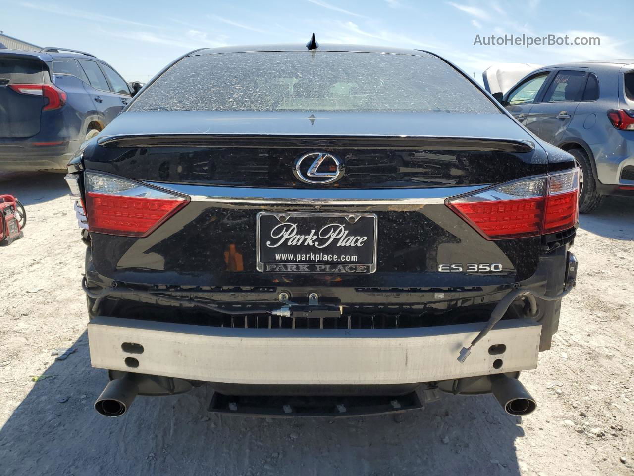 2015 Lexus Es 350 Черный vin: JTHBK1GG9F2175208