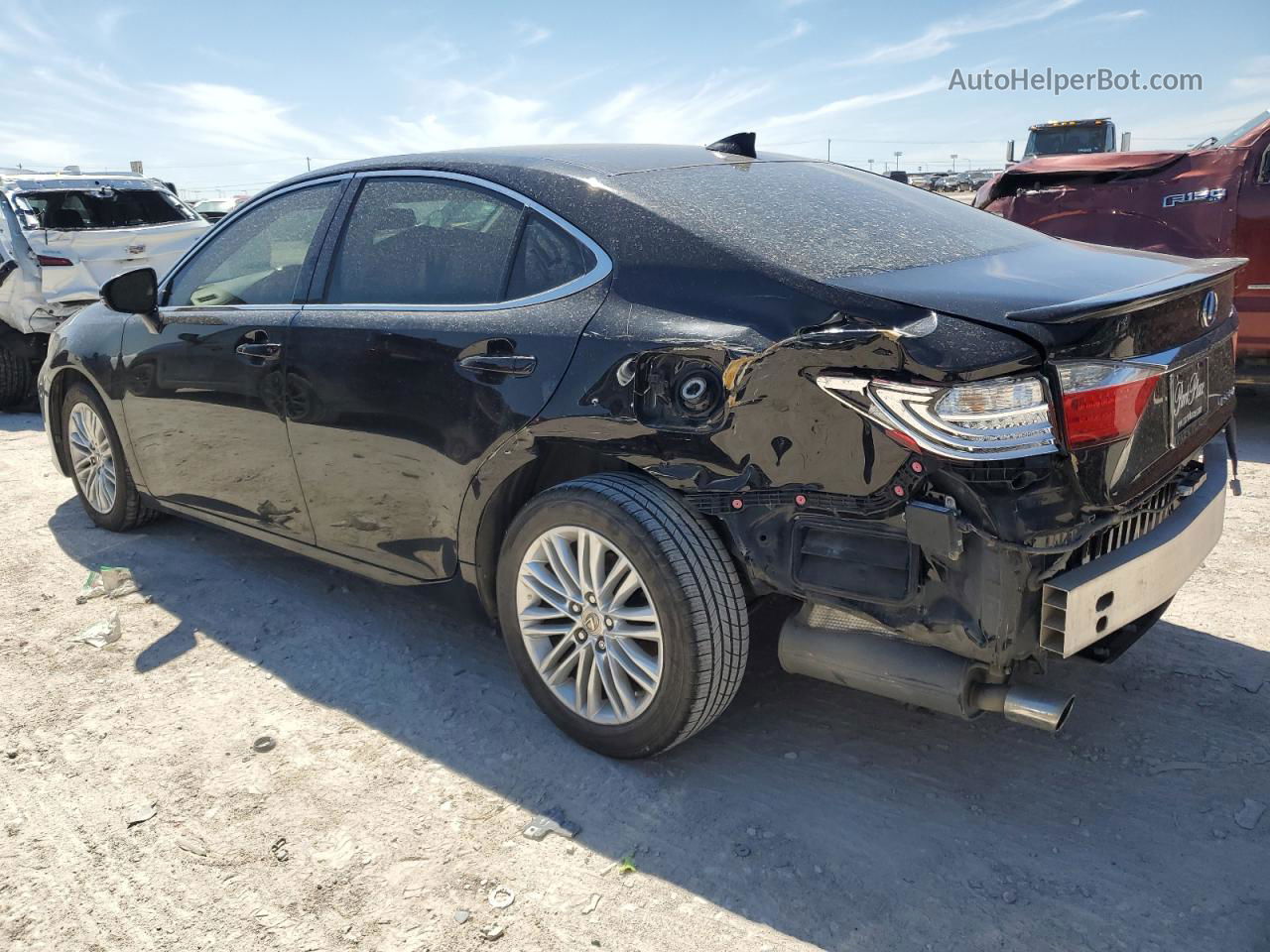 2015 Lexus Es 350 Черный vin: JTHBK1GG9F2175208