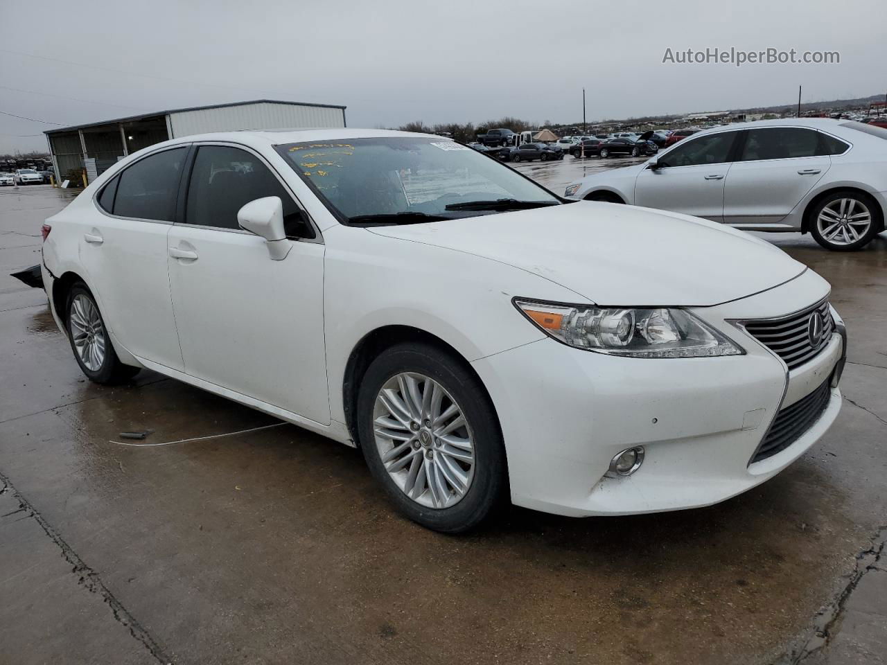 2015 Lexus Es 350 Белый vin: JTHBK1GG9F2178593