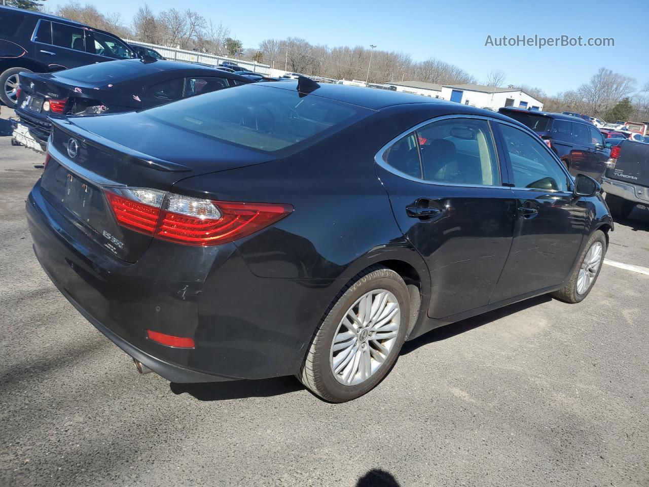 2015 Lexus Es 350 Черный vin: JTHBK1GG9F2182661