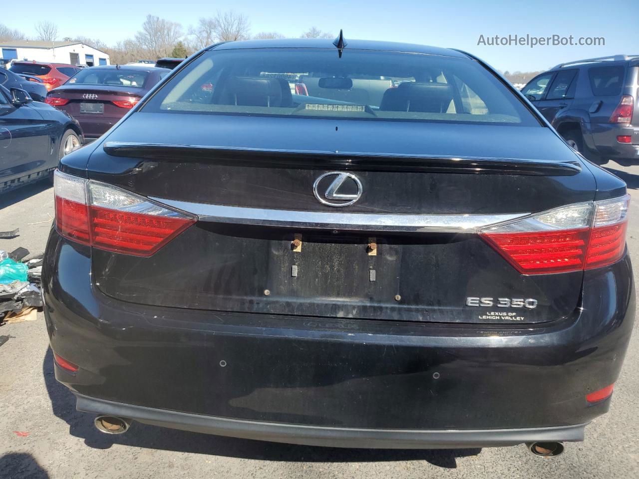 2015 Lexus Es 350 Черный vin: JTHBK1GG9F2182661