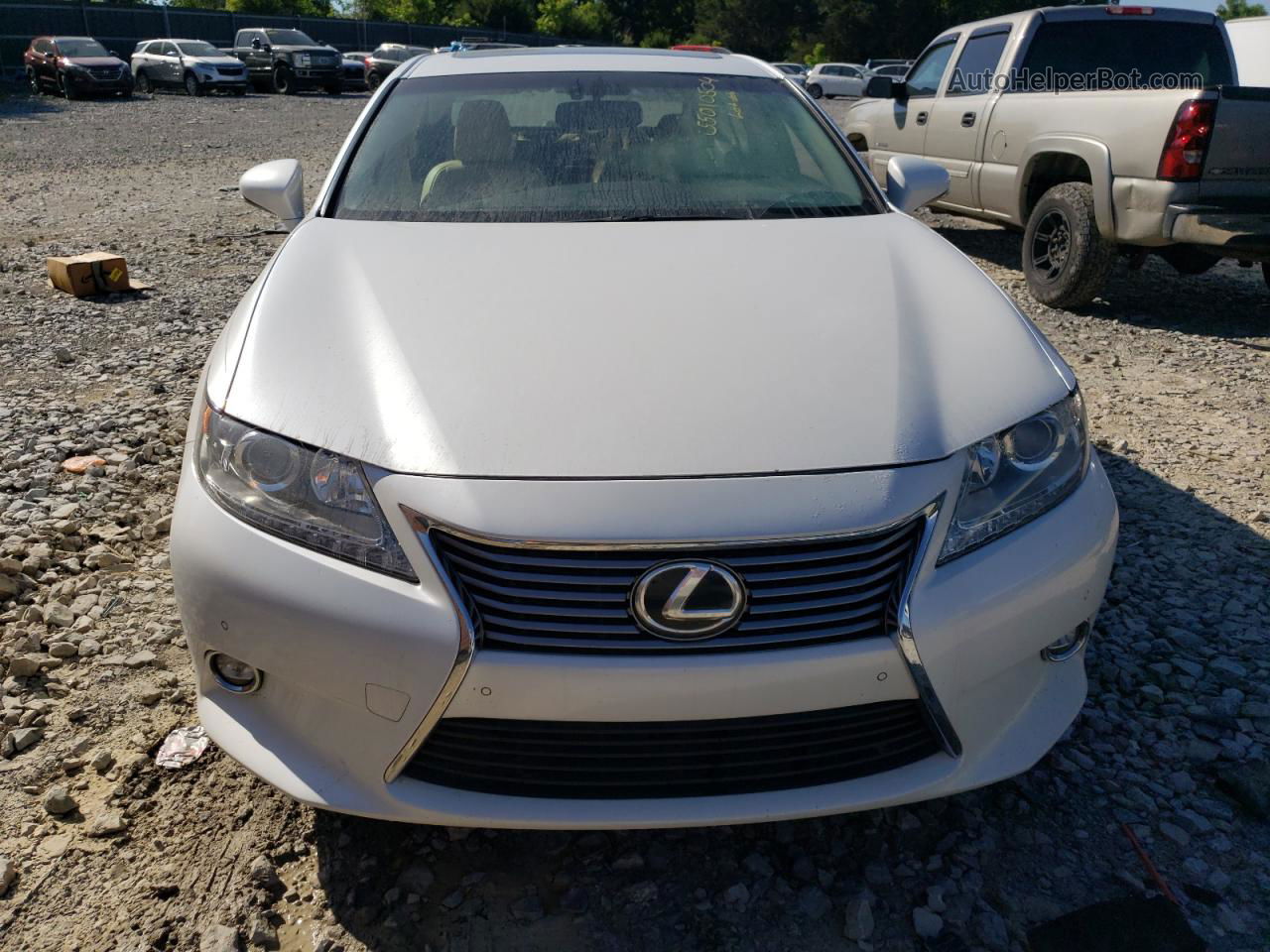 2015 Lexus Es 350 White vin: JTHBK1GG9F2206635