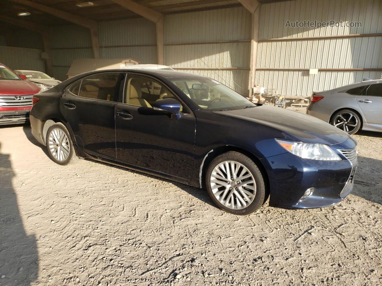 2015 Lexus Es 350 Blue vin: JTHBK1GG9F2209342