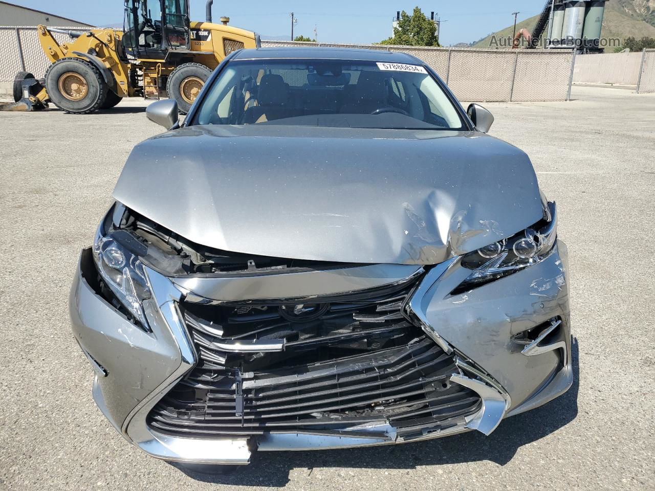 2016 Lexus Es 350 Silver vin: JTHBK1GG9G2218379