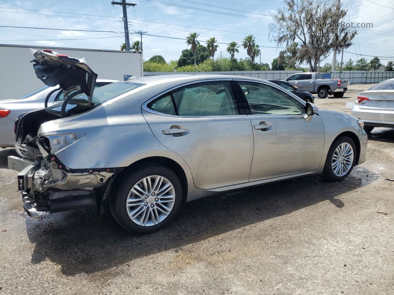 2017 Lexus Es 350 Gray vin: JTHBK1GG9H2253165