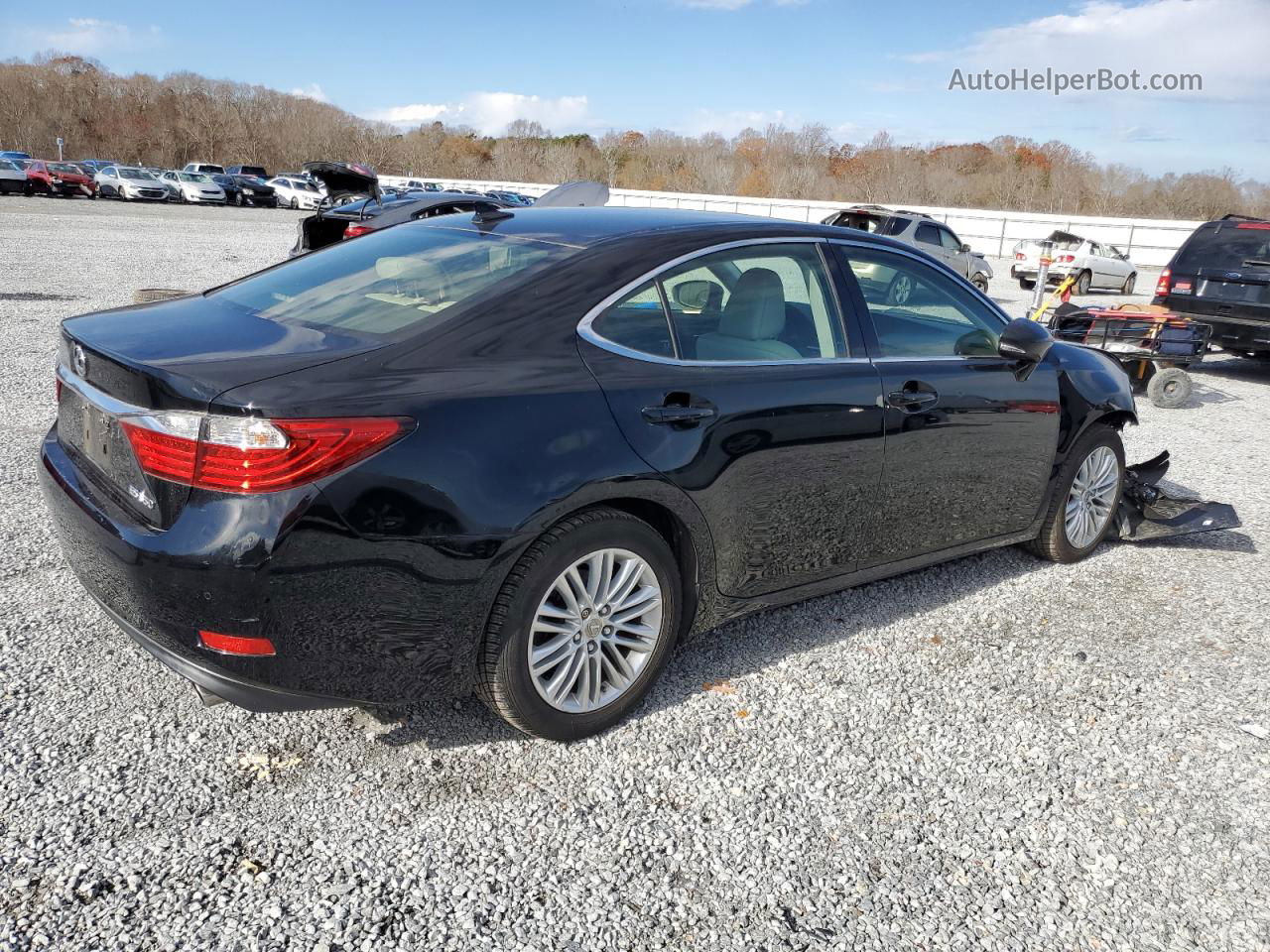 2013 Lexus Es 350 Черный vin: JTHBK1GGXD2009146