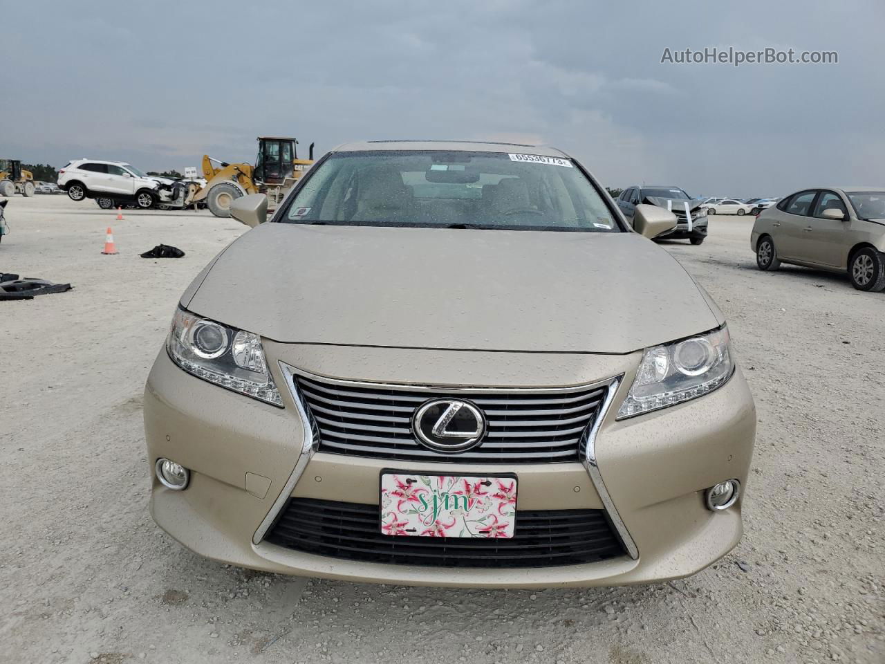 2013 Lexus Es 350 Beige vin: JTHBK1GGXD2021913