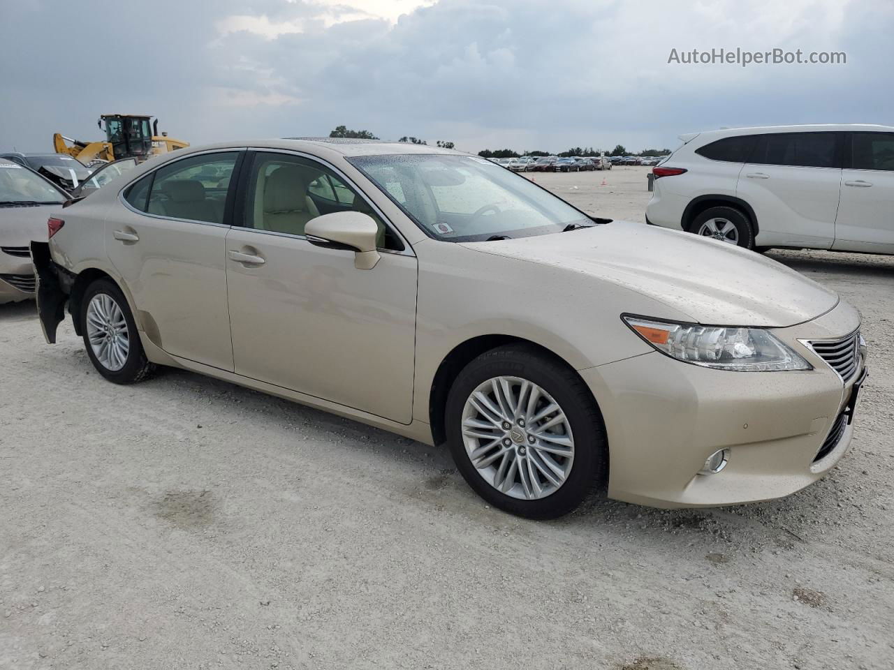 2013 Lexus Es 350 Beige vin: JTHBK1GGXD2021913