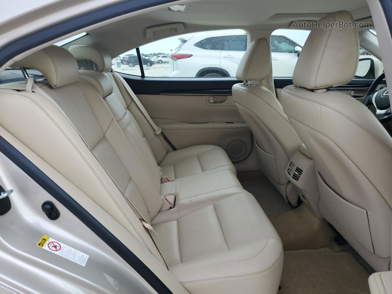 2013 Lexus Es 350 Beige vin: JTHBK1GGXD2021913