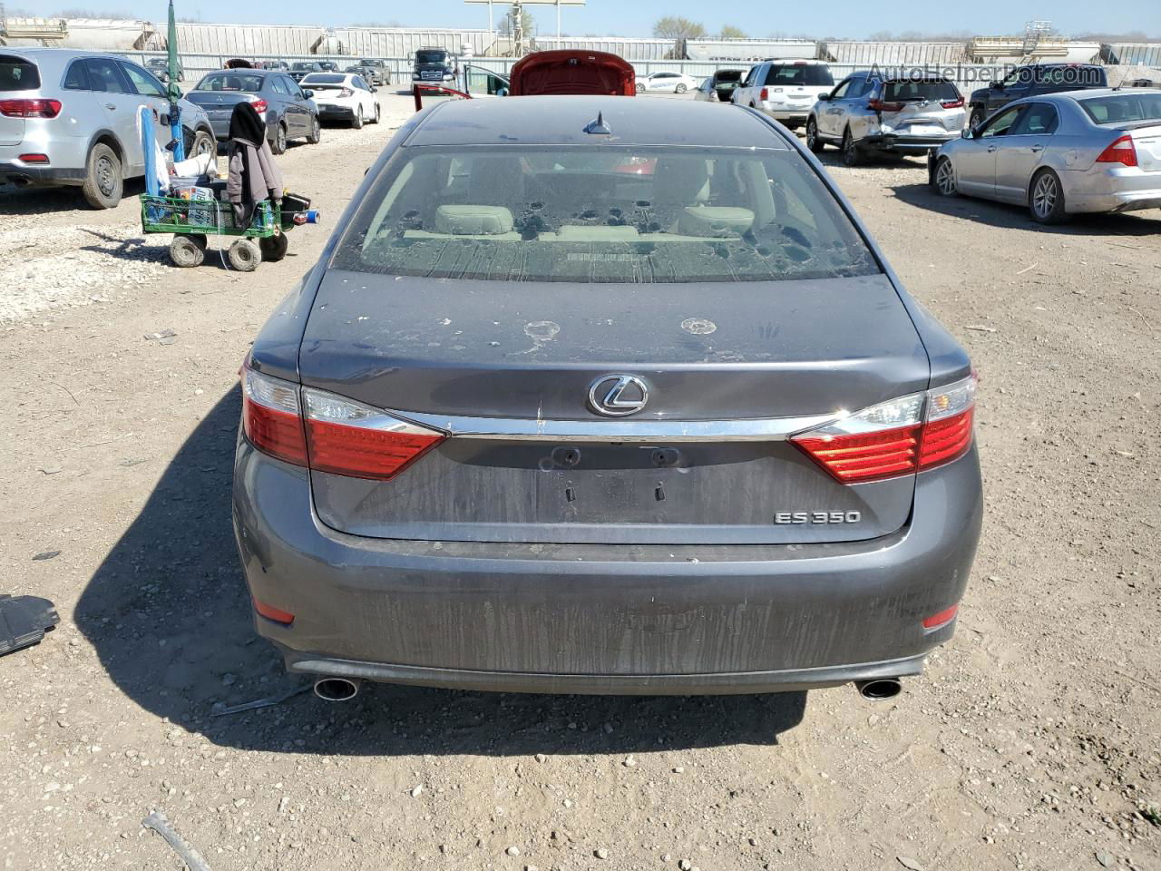 2013 Lexus Es 350 Charcoal vin: JTHBK1GGXD2036024