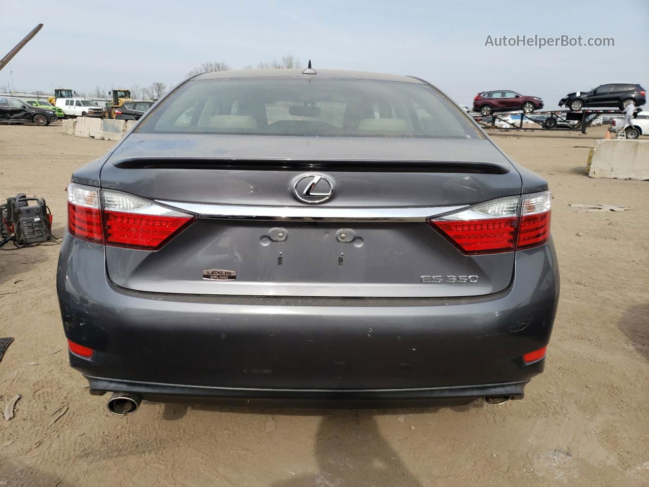 2013 Lexus Es 350 Gray vin: JTHBK1GGXD2051025