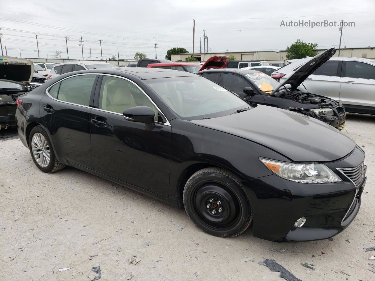 2013 Lexus Es 350 Black vin: JTHBK1GGXD2063255