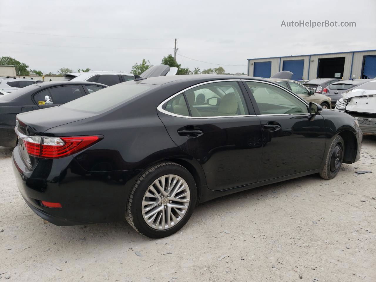 2013 Lexus Es 350 Black vin: JTHBK1GGXD2063255