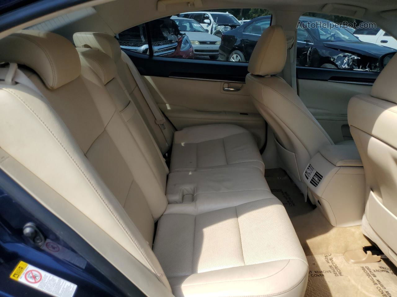 2013 Lexus Es 350 Синий vin: JTHBK1GGXD2063918