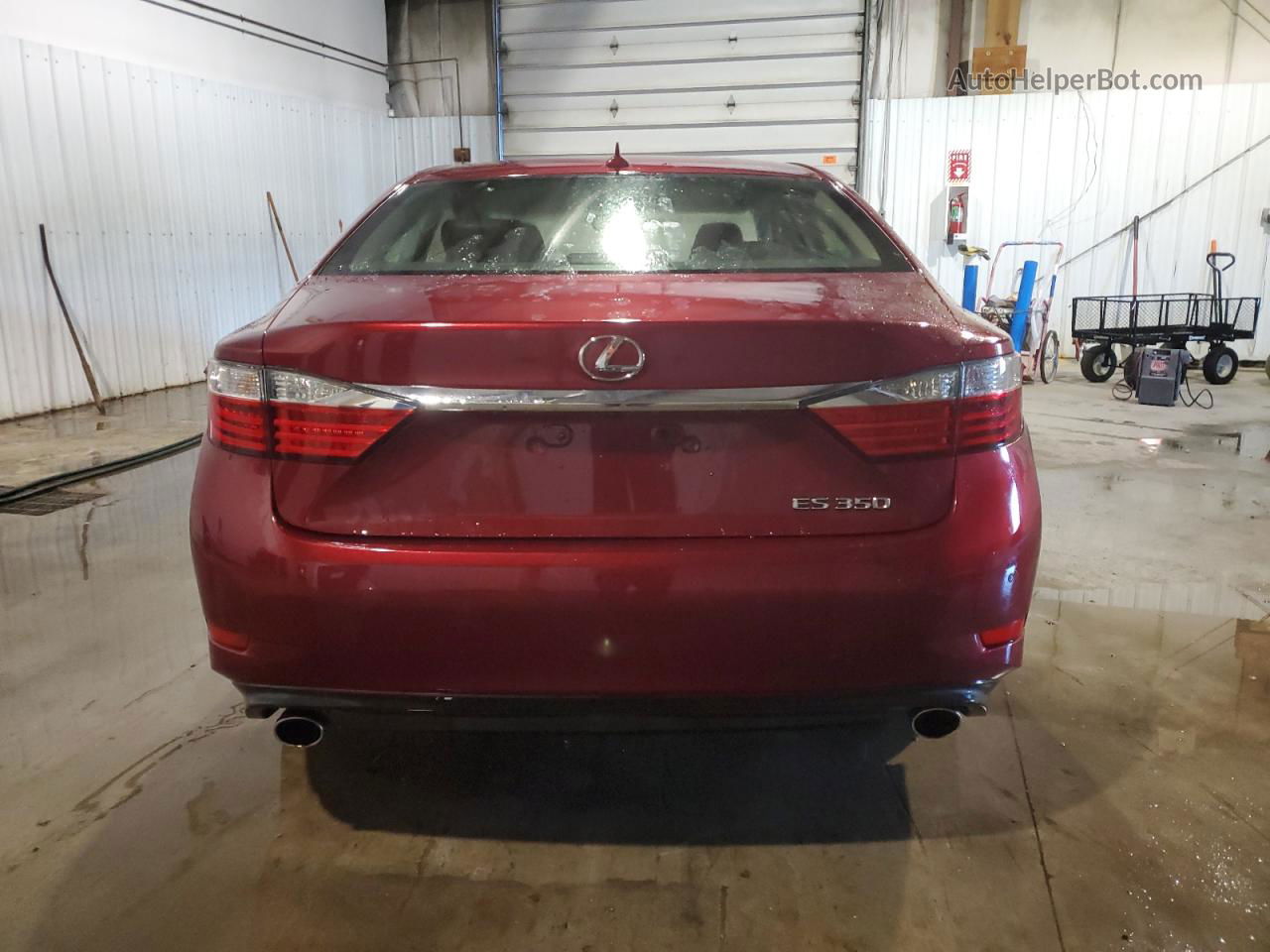 2013 Lexus Es 350 Красный vin: JTHBK1GGXD2065684