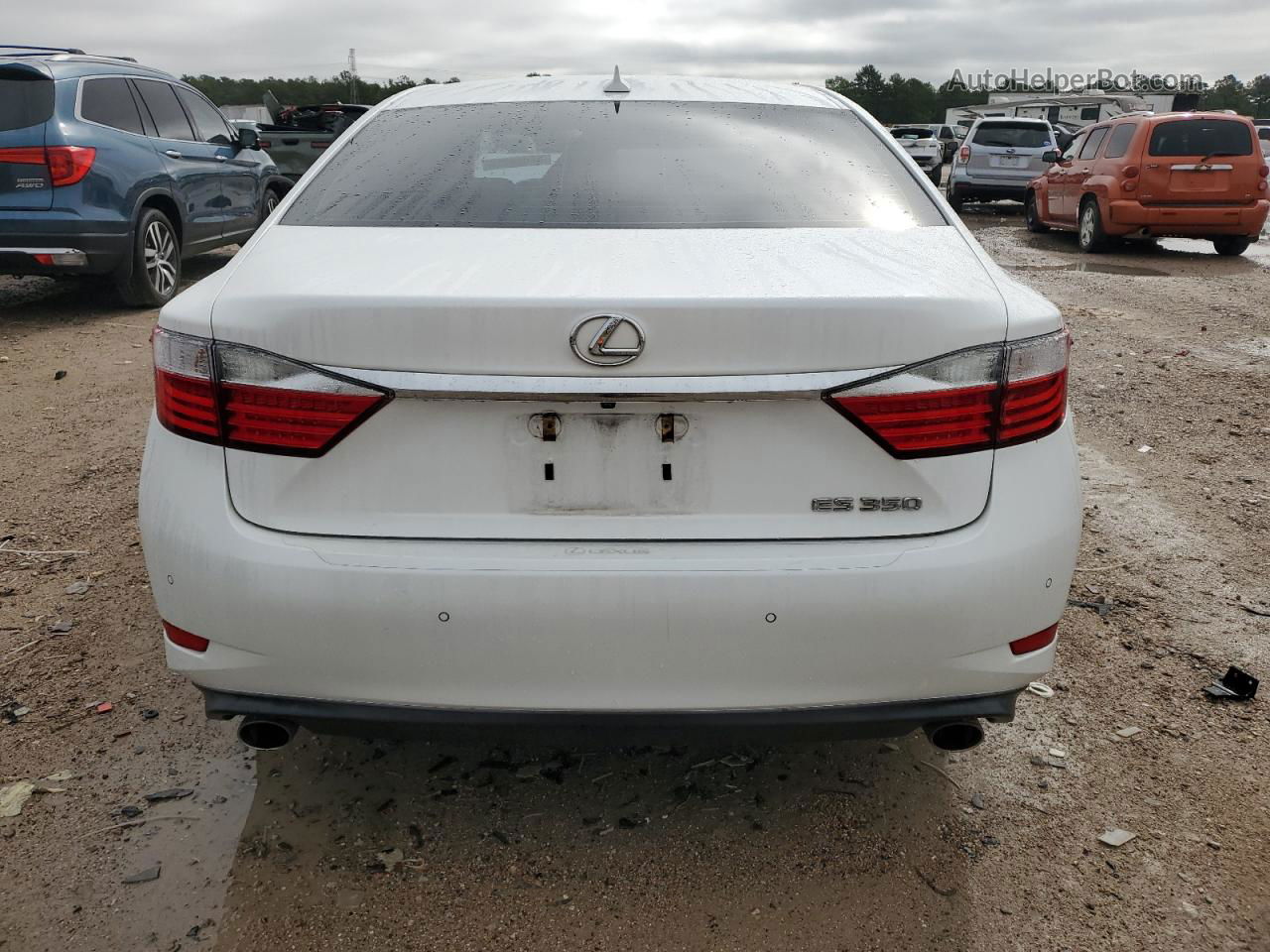 2013 Lexus Es 350 Белый vin: JTHBK1GGXD2067841