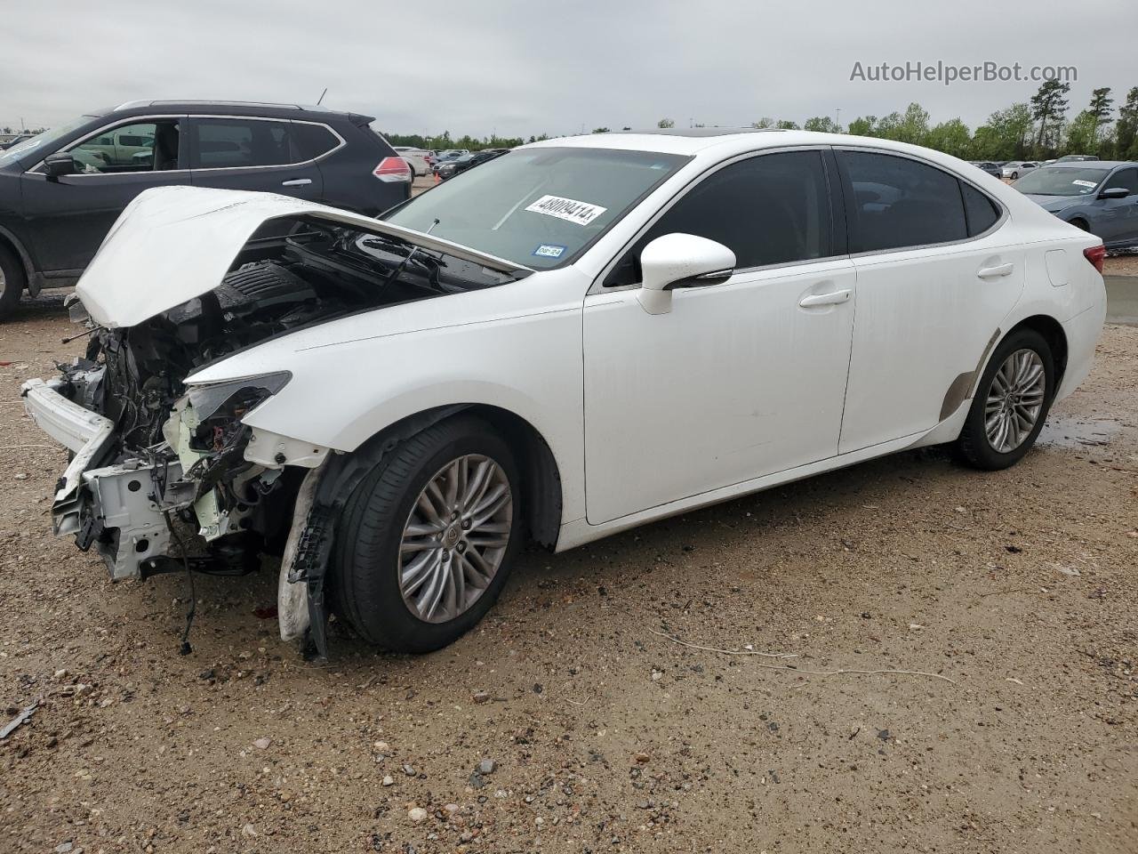 2013 Lexus Es 350 Белый vin: JTHBK1GGXD2067841