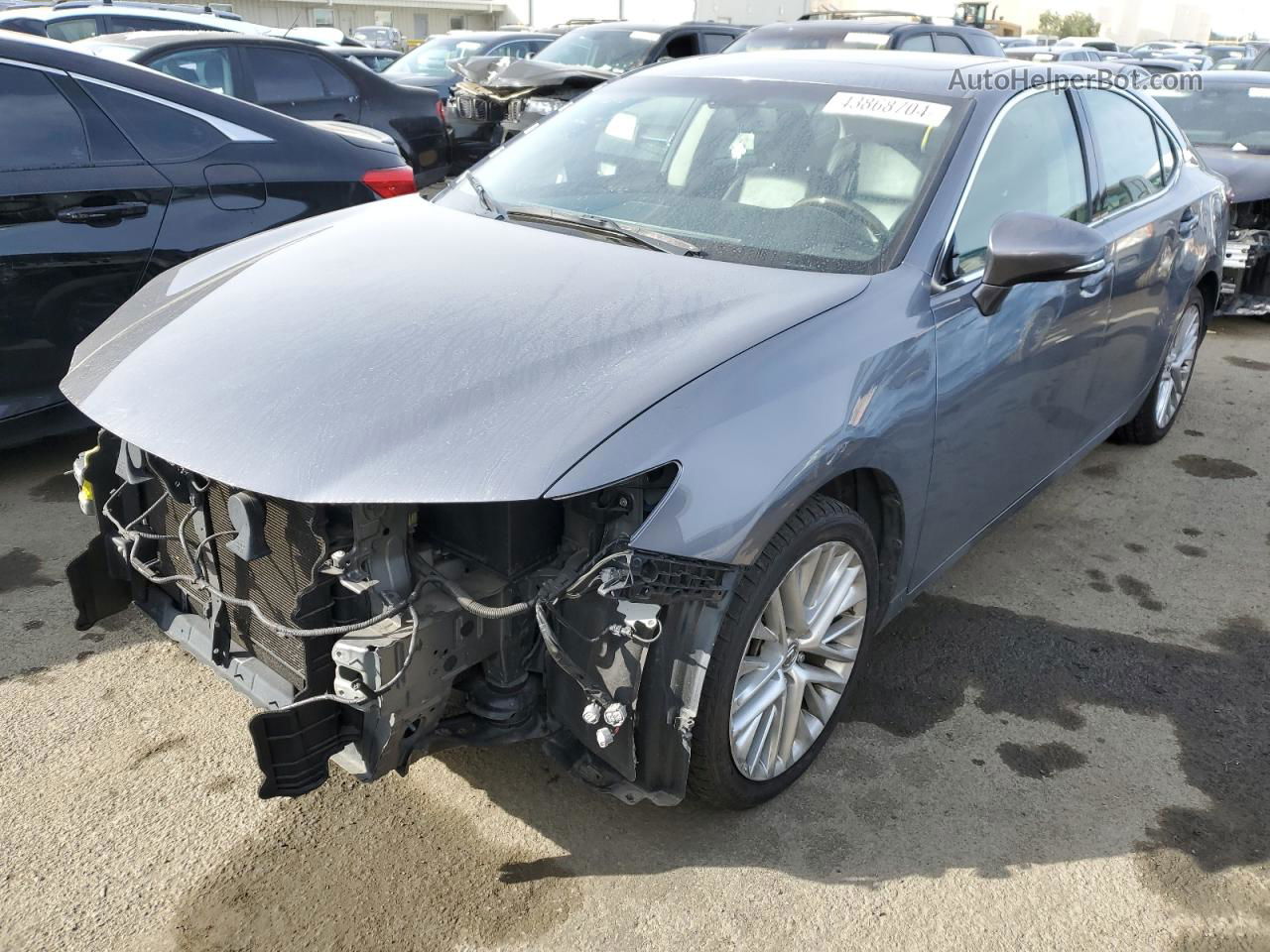 2013 Lexus Es 350 Silver vin: JTHBK1GGXD2080279