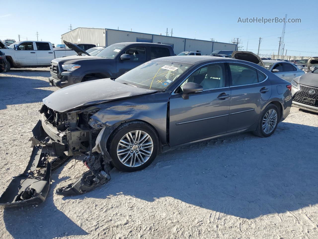 2014 Lexus Es 350 Gray vin: JTHBK1GGXE2089517