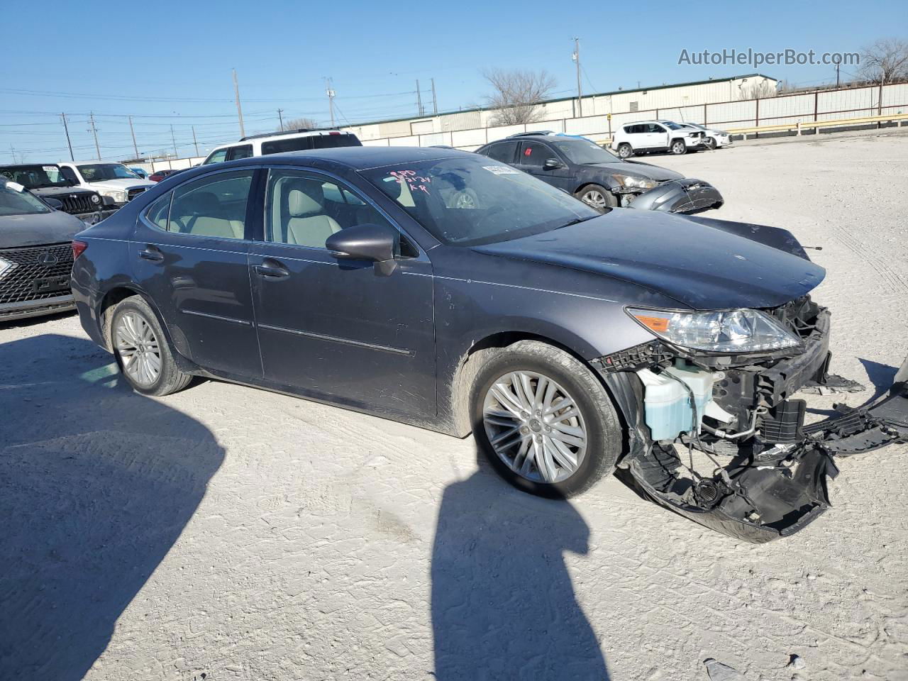 2014 Lexus Es 350 Gray vin: JTHBK1GGXE2089517