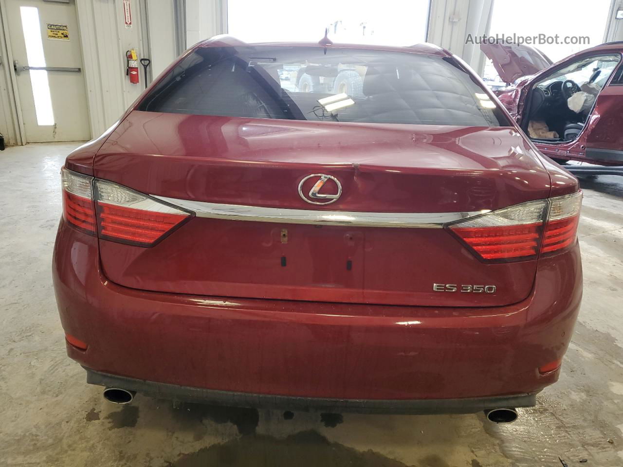 2014 Lexus Es 350 Red vin: JTHBK1GGXE2091087