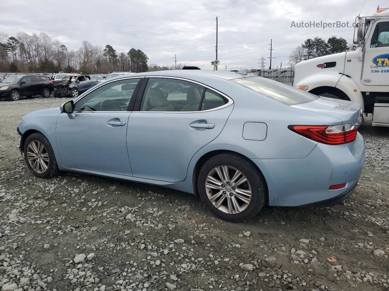 2014 Lexus Es 350 Blue vin: JTHBK1GGXE2095642