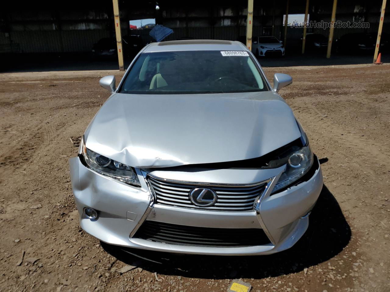 2014 Lexus Es 350 Серебряный vin: JTHBK1GGXE2114755