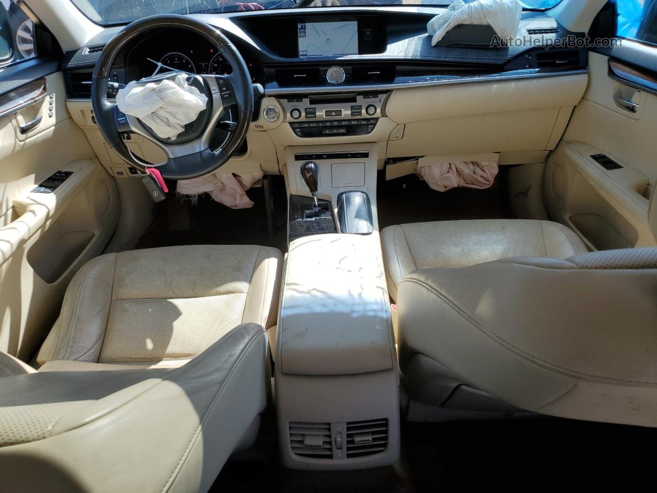 2014 Lexus Es 350 Черный vin: JTHBK1GGXE2116067