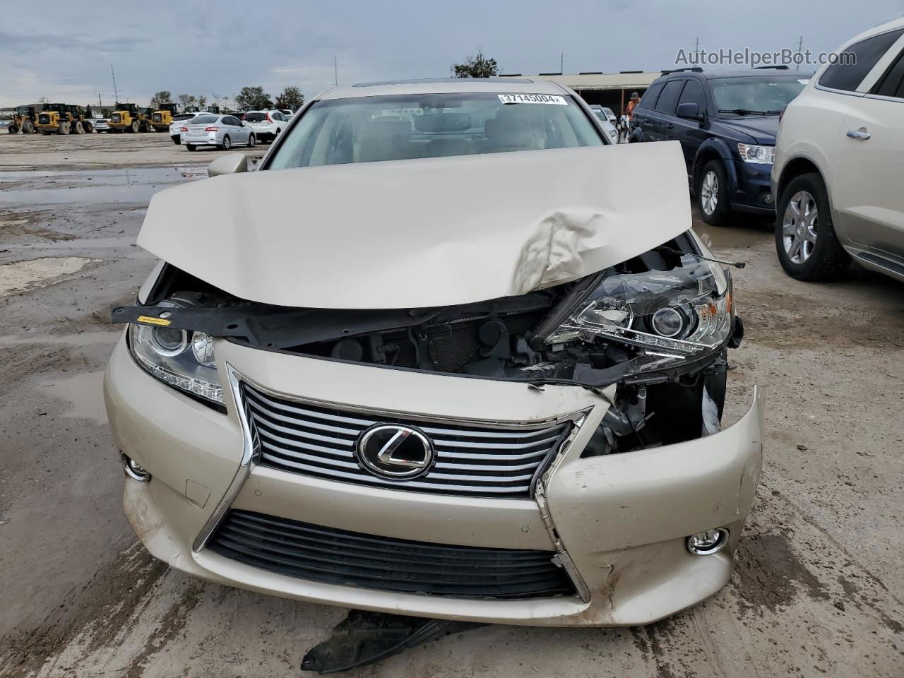 2014 Lexus Es 350 Cream vin: JTHBK1GGXE2123097