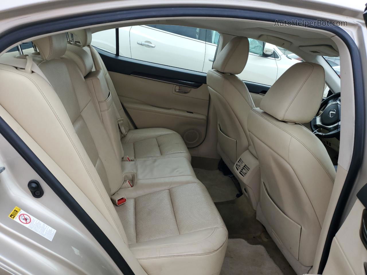 2014 Lexus Es 350 Cream vin: JTHBK1GGXE2123097