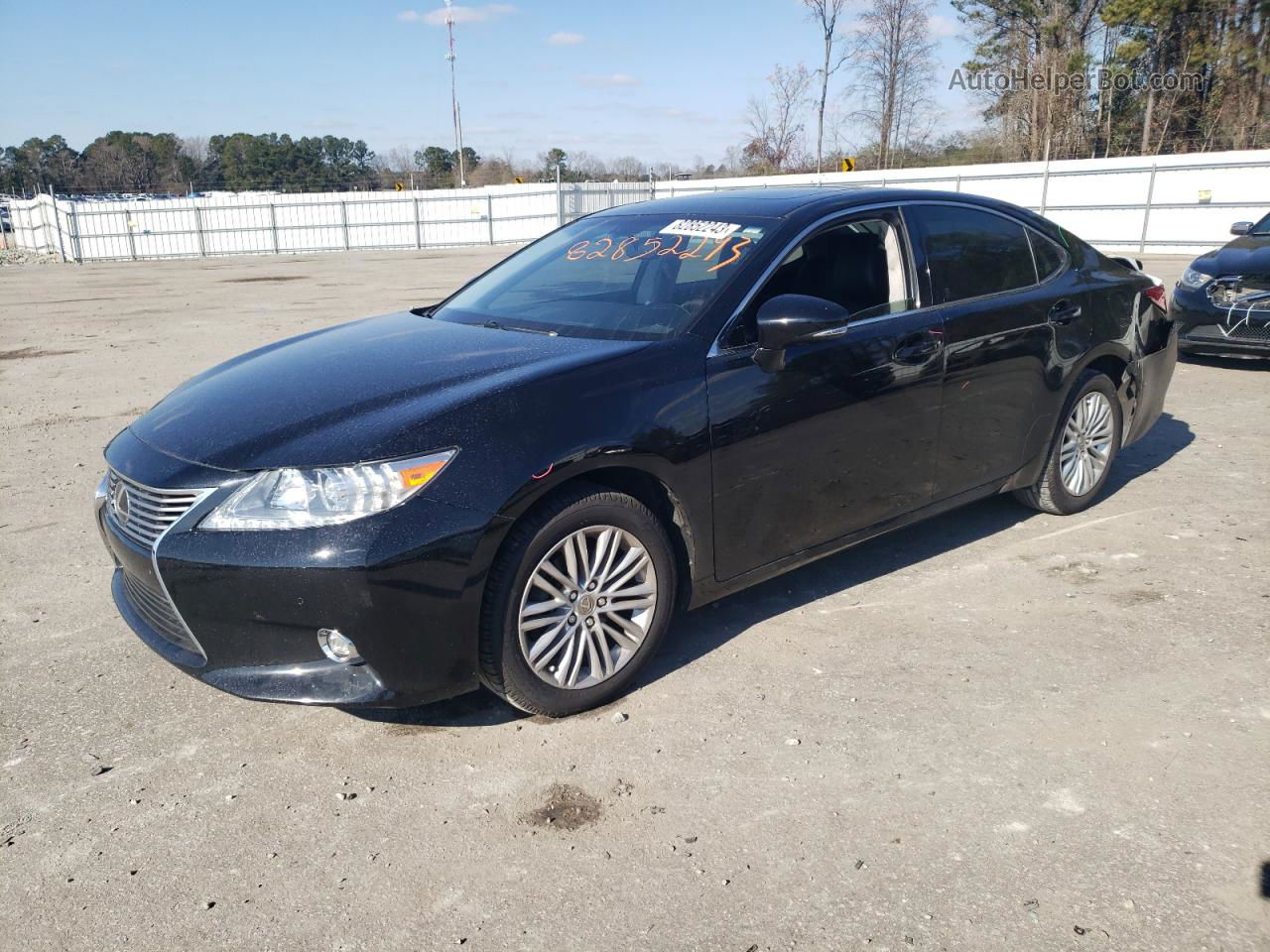 2014 Lexus Es 350 Black vin: JTHBK1GGXE2125612