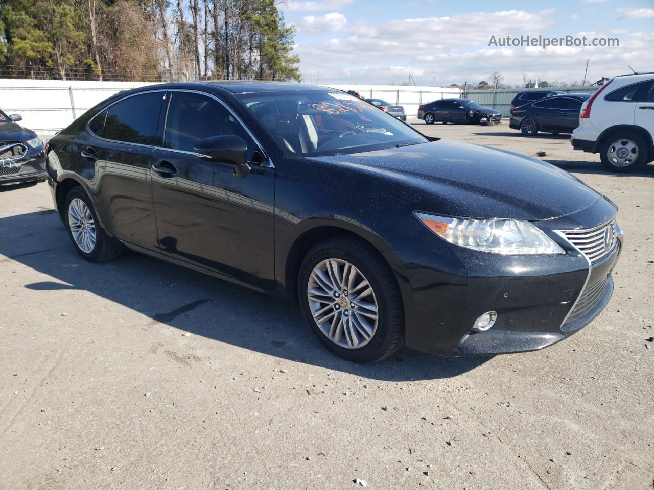 2014 Lexus Es 350 Black vin: JTHBK1GGXE2125612