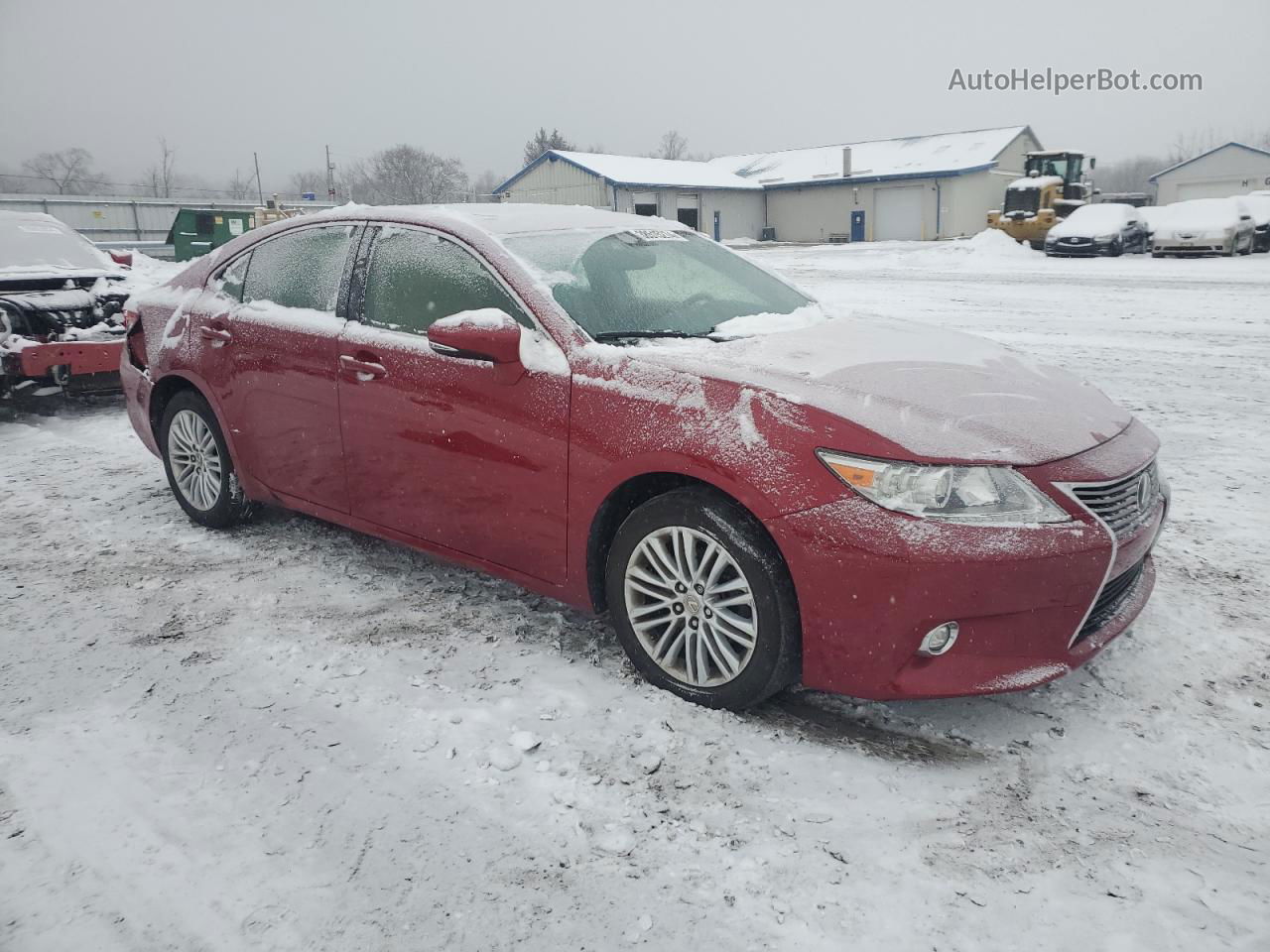 2014 Lexus Es 350 Red vin: JTHBK1GGXE2129871