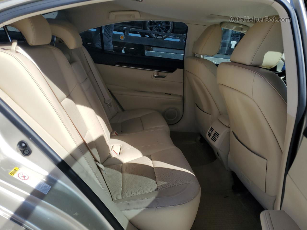 2014 Lexus Es 350 Beige vin: JTHBK1GGXE2130096