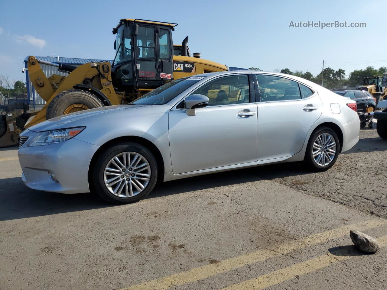 2014 Lexus Es 350 Silver vin: JTHBK1GGXE2131426