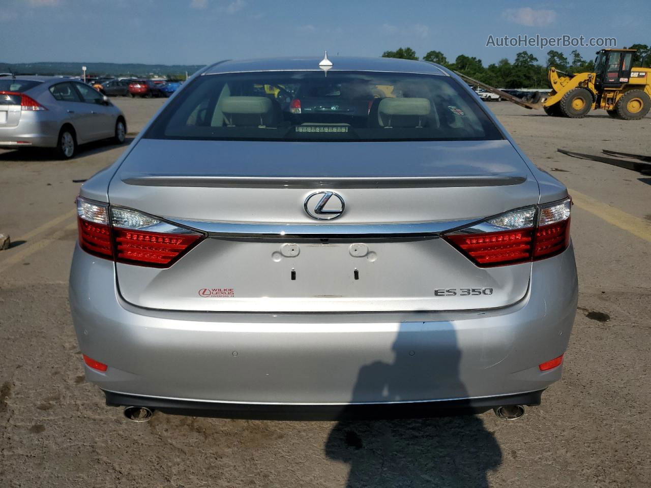 2014 Lexus Es 350 Silver vin: JTHBK1GGXE2131426