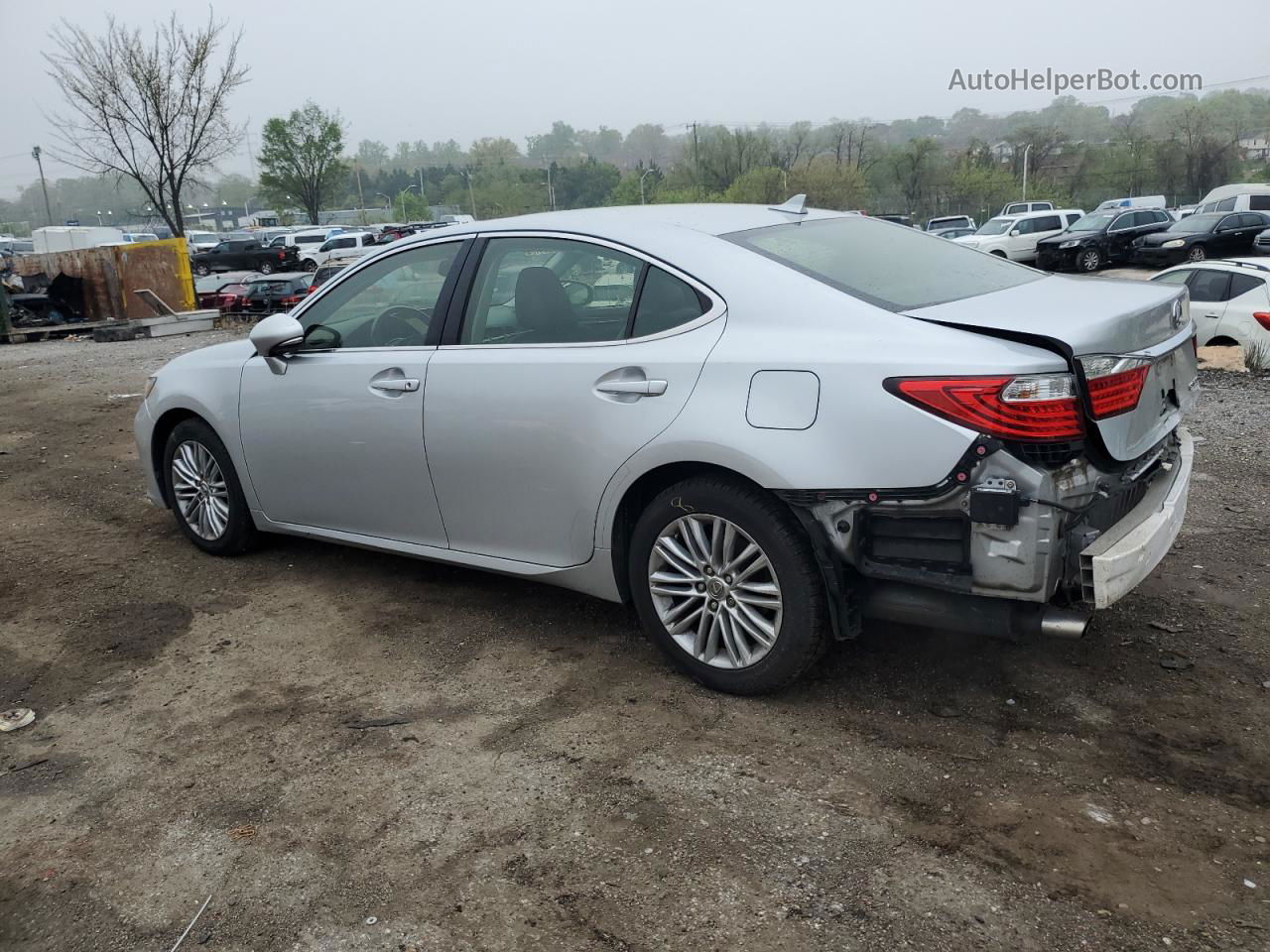 2014 Lexus Es 350 Silver vin: JTHBK1GGXE2136092