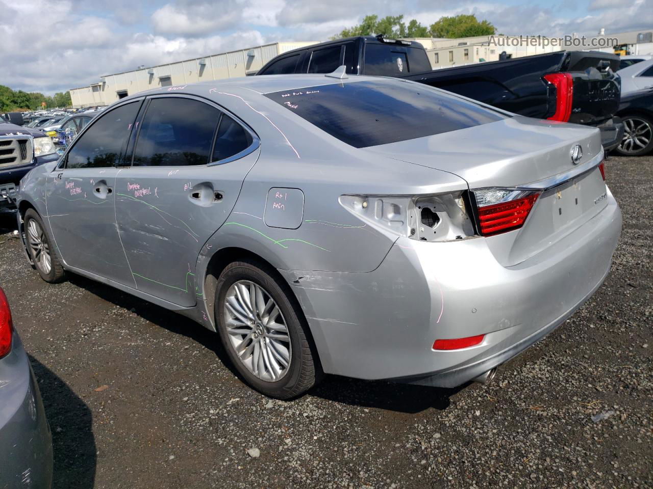 2014 Lexus Es 350 Серебряный vin: JTHBK1GGXE2137209