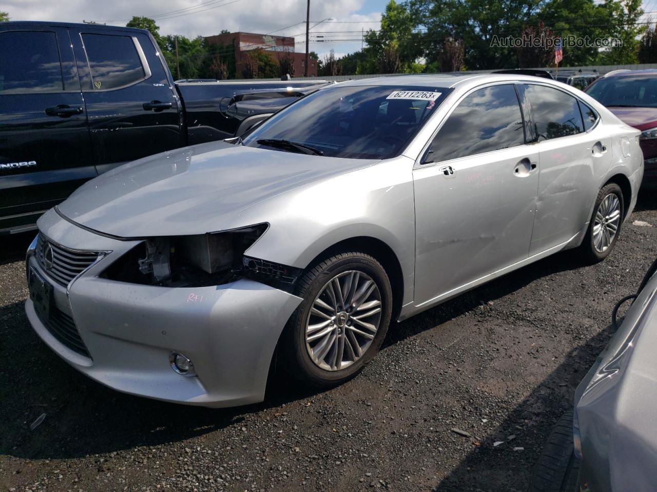 2014 Lexus Es 350 Silver vin: JTHBK1GGXE2137209