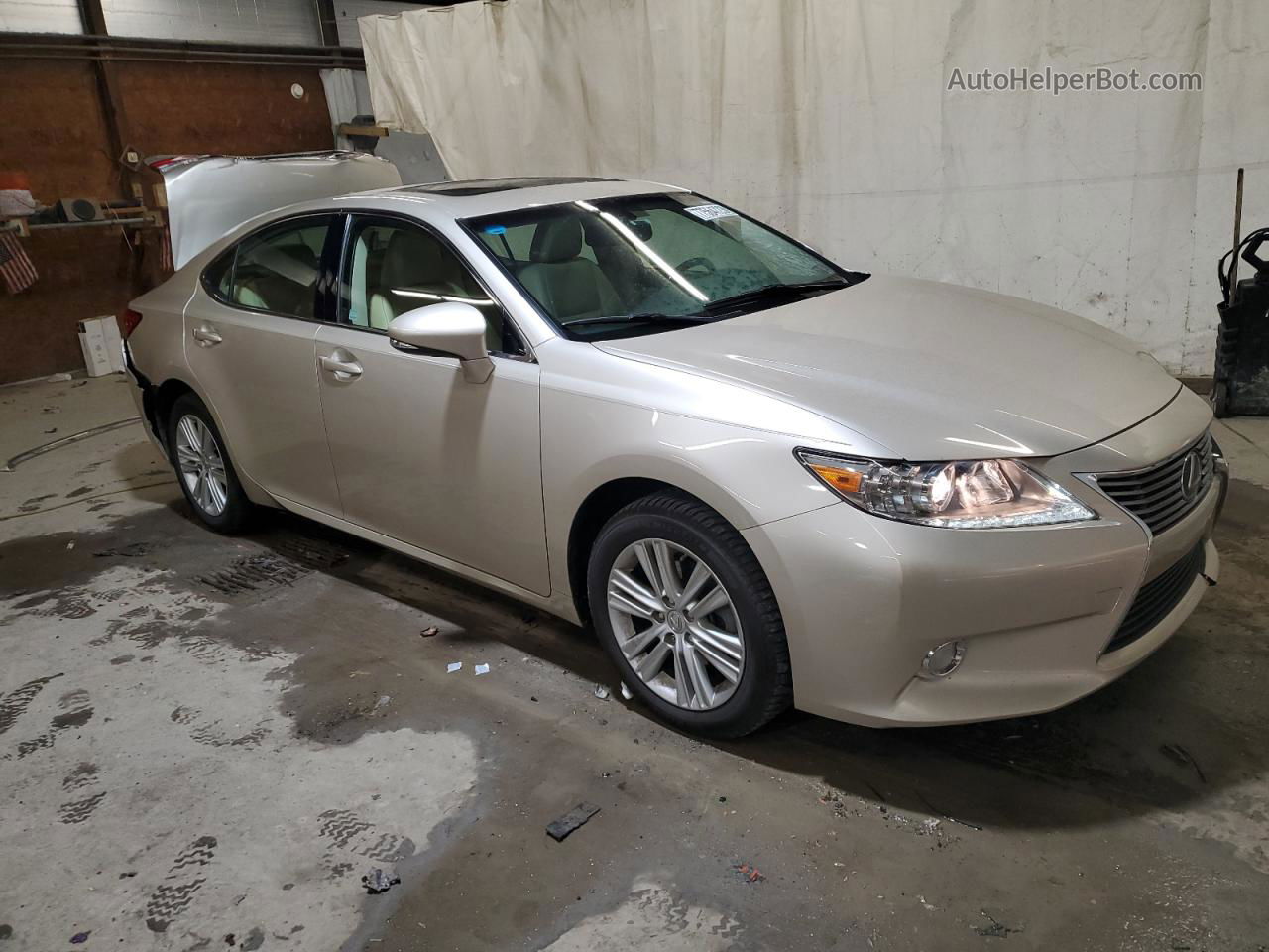 2014 Lexus Es 350 Бежевый vin: JTHBK1GGXE2142507